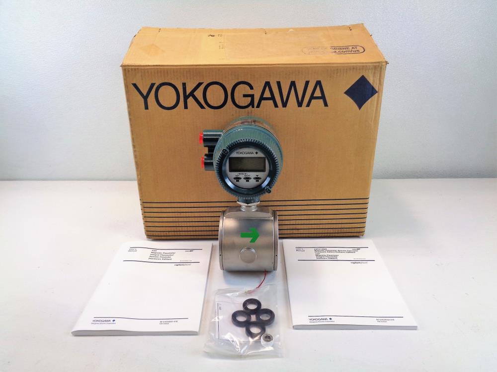 Yokogawa ADMAG AXF 3" Magnetic Flowmeter AXF080C -E2AT1N-AA11-21B